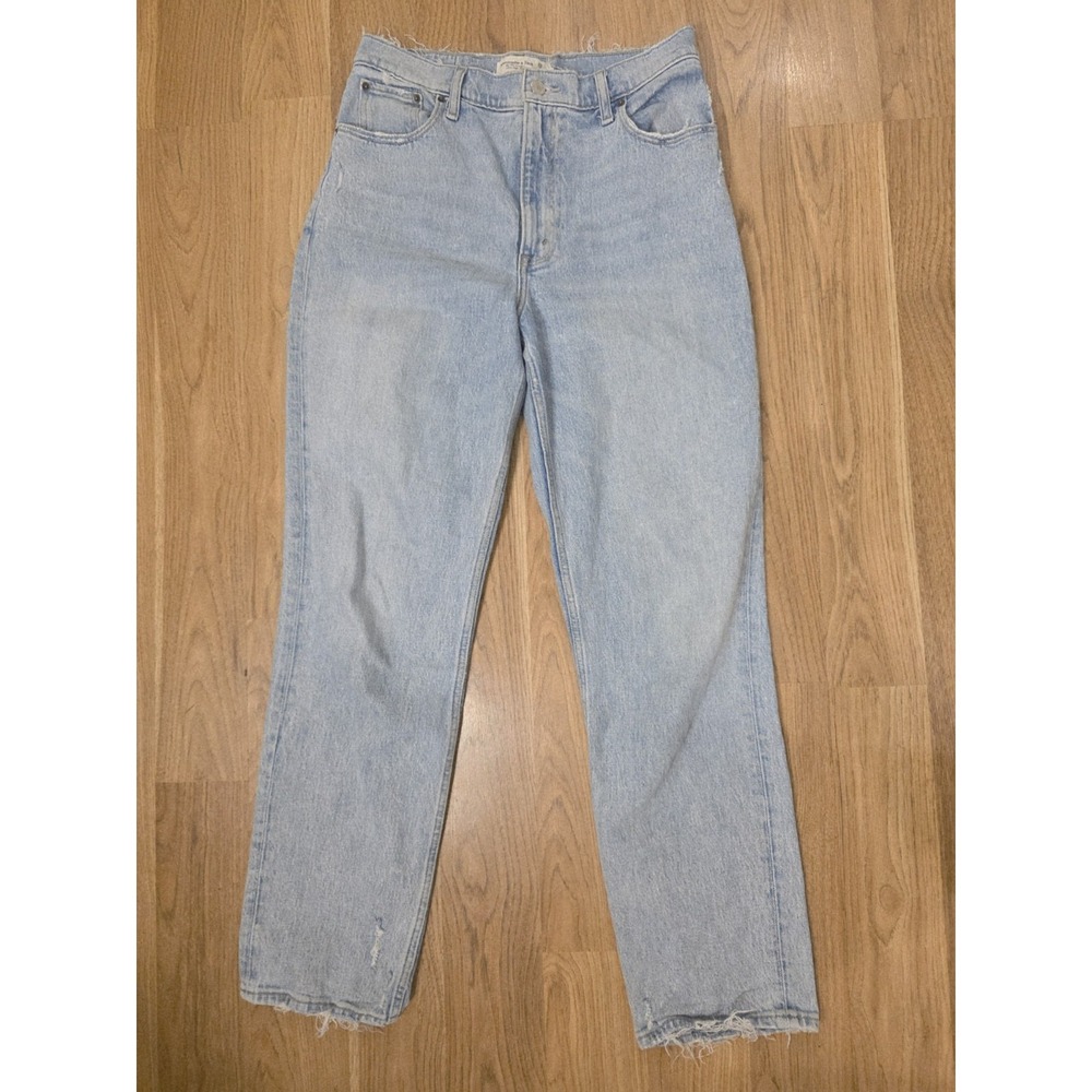 Abercrombie & Fitch Light Wash High-Rise Women's Jeans